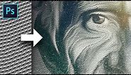 This Magic Texture Creates an Engraved Money Effect in Photoshop!