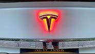 Light up Tesla rear emblem