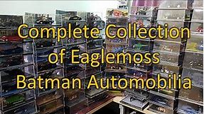 Complete Collection of Eaglemoss Batman Automobilia (issue 1-85 + 6 special issues)