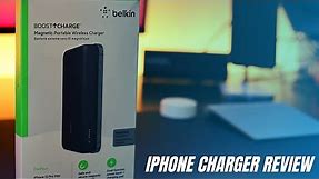Belkin Magnetic Portable Wireless Charger 10K - iPhone Charger Review