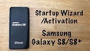 Activation / startup Samsung Galaxy S8