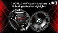 JVC CS-DR620 Coaxial Speakers Unboxing & Product Highlights