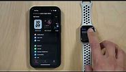Unpairing Your Apple Watch from iPhone in Minutes!