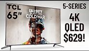 Best $600 TV 2020! TCL 65-inch 5-Series QLED 4K TV Review (TCL 65S535)