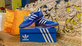 adidas SL 72 RS shoes in blue and white