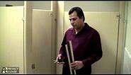 Toilet Partition Privacy Strip Installation Video