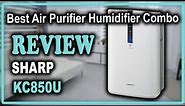 Sharp KC850U Air Purifier Humidifier Combination Review - Best Air Purifier Humidifier Combo