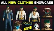 All NEW Clothes SHOWCASE Cyberpunk 2077 Phantom Liberty | How to Get NUSA SUIT! | NEW DLC Clothes