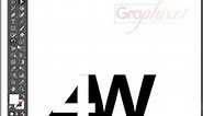 4W initial logo design in adobe illustrator. #graphixel #logodesigner #logo #graphics #reelsforyou #reelsfacebook #reels #reel #shorts #logodesignservices #logochallenge #logomaker #logotype #logoinspiration #4w #graphicdesign #graphicdesigner #GraphicDesignCourse | Graphixel