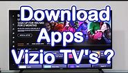 Vizio Smart TVs: How To Download Apps?