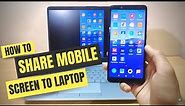 How to Mirror Phone to Windows 10 PC/laptop