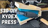 How to Make a DIY Kydex Press for Only $20, Perfect for Knives and Hatchets