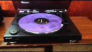 Sony PS-LX250H Turntable Demo