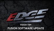 Fusion Software Update