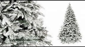 Umělý vánoční stromek 3D Jedle Alabastrová