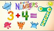 Endless Numbers seven | Learn Number 7 | Fun Learning for Kids
