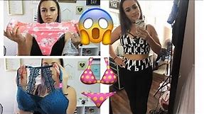 VICTORIAS SECRET PINK HAUL TRY-ON/ 😱 ROPA INTERIOR😳