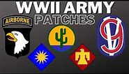 WW2 US Army Unit Patches