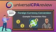 Foreign Currency Conversion Example | Universal CPA Review