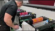 Mark Andy Evolution Series E3 - Setup and Printing on Clear Substrate