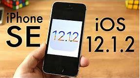 iOS 12.1.2 OFFICIAL On iPHONE SE! (Review)