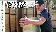 Cladding The Shed With Shiplap (PART 4 SHED BUILD PROJECT)