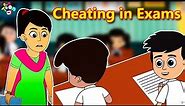 Cheating in Exams | Types of Cheaters During Exams | Animated | English Cartoon | Moral Stories