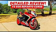 2020 MV Agusta F3 800 RC Review | Road Test | Exhaust Sound | Specs | Walkaround