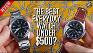 The Best Automatic Everyday Watch Under $500: Seiko SRPG27 vs Hamilton Khaki Field H70455533