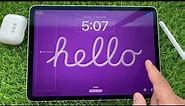 How to Add Hello Wallpaper on iPad Lock Screen (New in iPadOS 17)