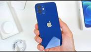 iPhone 12 Unboxing & First Impressions! (Blue) What's New?
