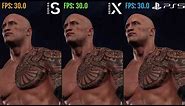 WWE 2K22 Xbox Series S vs. Series X vs. PS5 Comparison | Loading, Graphics & FPS Test