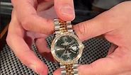 Rolex Datejust Steel Yellow Gold Wimbledon Dial Diamond Mens Watch 126283 Review | SwissWatchExpo