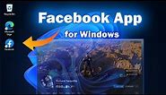 HOW TO INSTALL FACEBOOK APP FOR WINDOWS