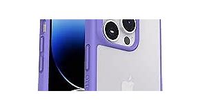 OtterBox iPhone 14 Pro Max (ONLY) Prefix Series Case - PURPLEXING (Purple), ultra-thin, pocket-friendly, raised edges protect camera & screen, wireless charging compatible