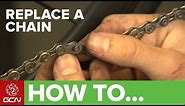How To Replace A Bicycle Chain