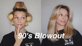 THE PERFECT 90’S INSPIRED BLOWOUT AT HOME