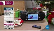 Naxa Portable Boom Box/TV/DVD Bundle with Microphone