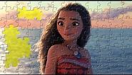 Moana Puzzle Game for Kids - Sunset by the Shore