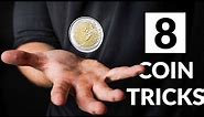 8 VISUAL Coin Tricks Anyone Can Do | Revealed