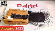 Airtel DTH New HD Connection Unboxing 2023 | Airtel Digital HD Set Top Box Unboxing & Review