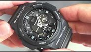 Black Casio G-Shock GA150-1A Anti-Magnetic Watch.