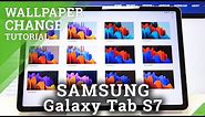 How to Change Wallpaper in SAMSUNG Galaxy Tab S7 – Desktop Update