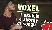 VOXEL - 1 ukulele, 4 akordy, 21 songů