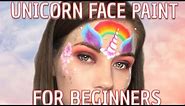 Easy & Fast Unicorn Face Paint Tutorial for Beginners