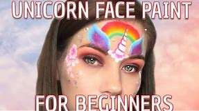 Easy & Fast Unicorn Face Paint Tutorial for Beginners