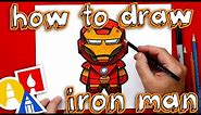 How To Draw Cartoon Iron Man