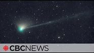 Green comet visible in night sky for 1st time in 50,000 years