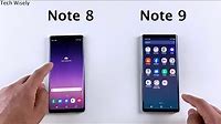 SAMSUNG Note 8 vs Note 9 SPEED TEST in 2021