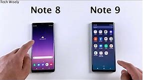SAMSUNG Note 8 vs Note 9 SPEED TEST in 2021